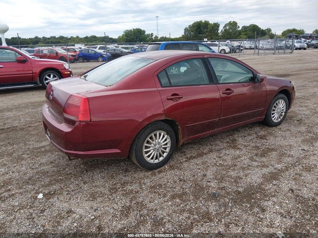 4A3AB36F26E044683 2006 MITSUBISHI GALANT photo no. 4