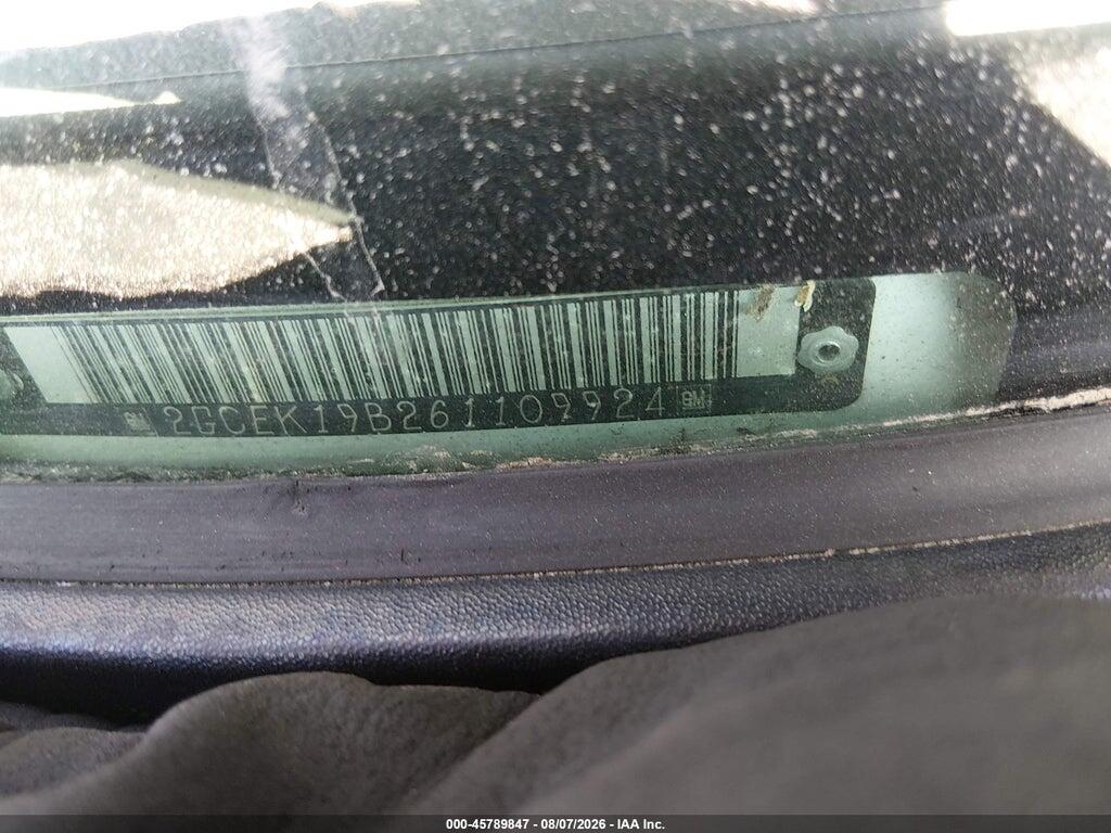 2GCEK19B261109924 2006 CHEVROLET SILVERADO 1500 photo no. 9