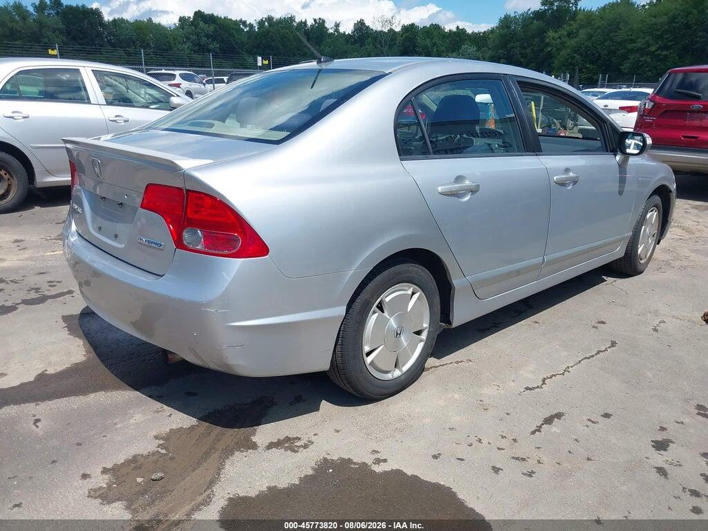 JHMFA36226S013636 2006 HONDA CIVIC HYBRID photo no. 4