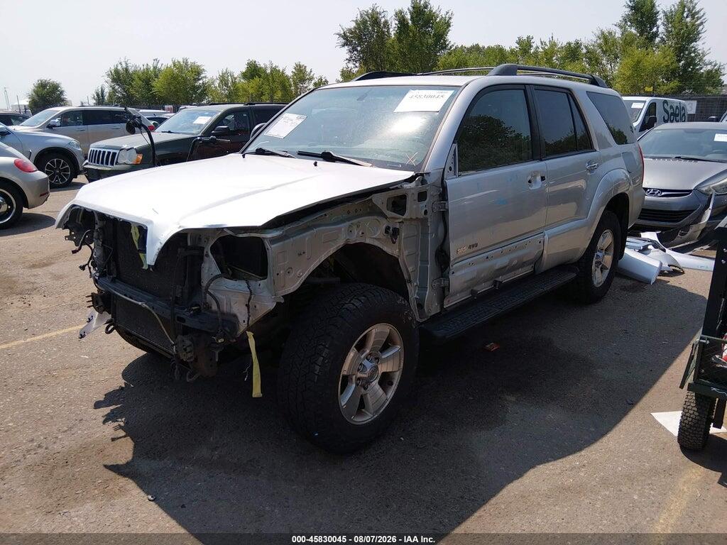 JTEBU14R878081087 2007 TOYOTA 4RUNNER photo no. 2