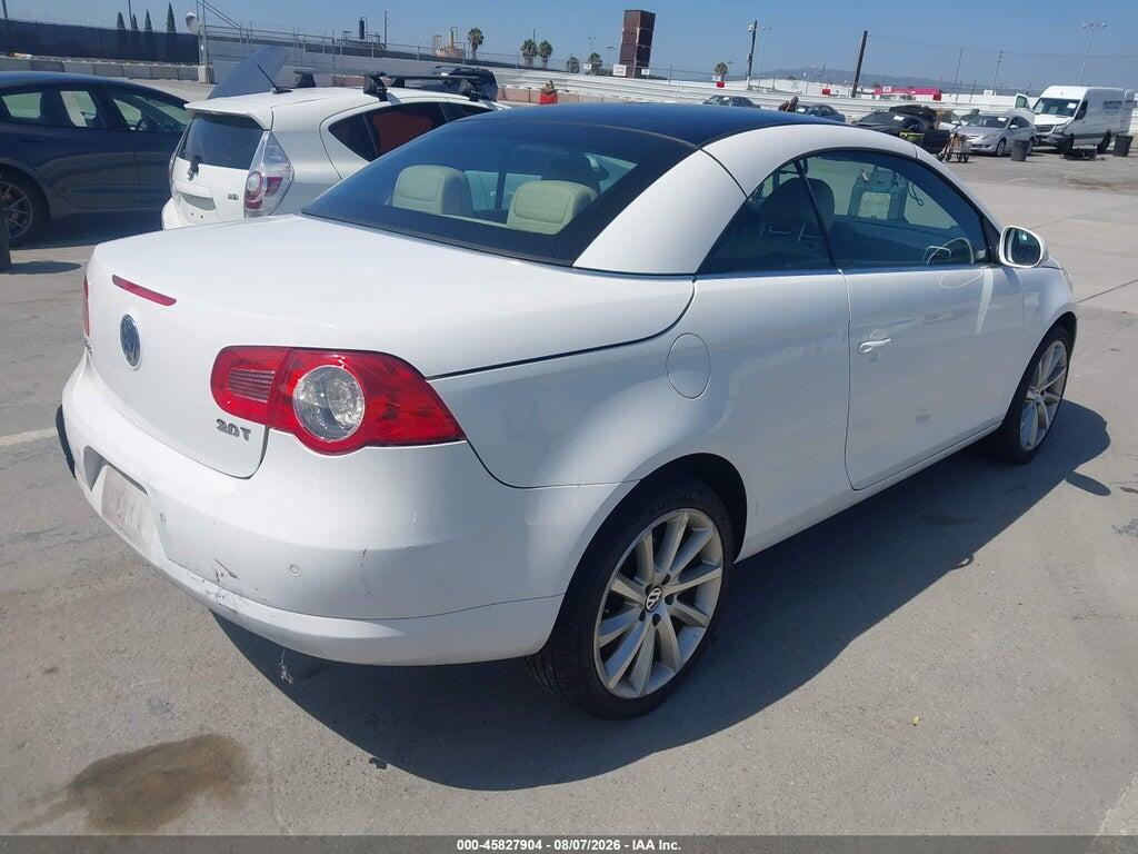 WVWDA71F67V015318 2007 VOLKSWAGEN EOS photo no. 4
