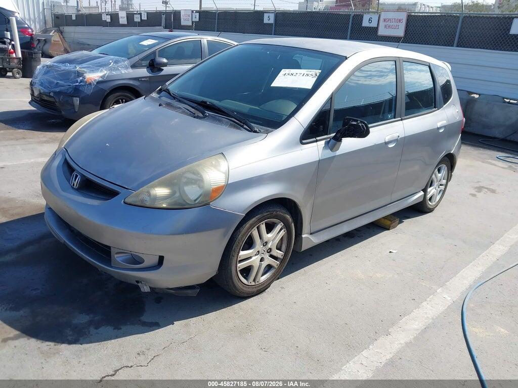 JHMGD38647S013649 2007 HONDA FIT photo no. 2