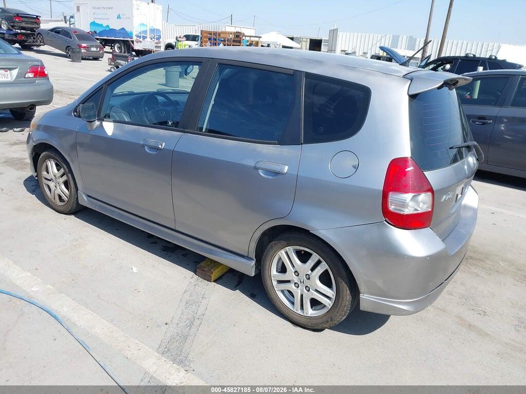 JHMGD38647S013649 2007 HONDA FIT photo no. 3