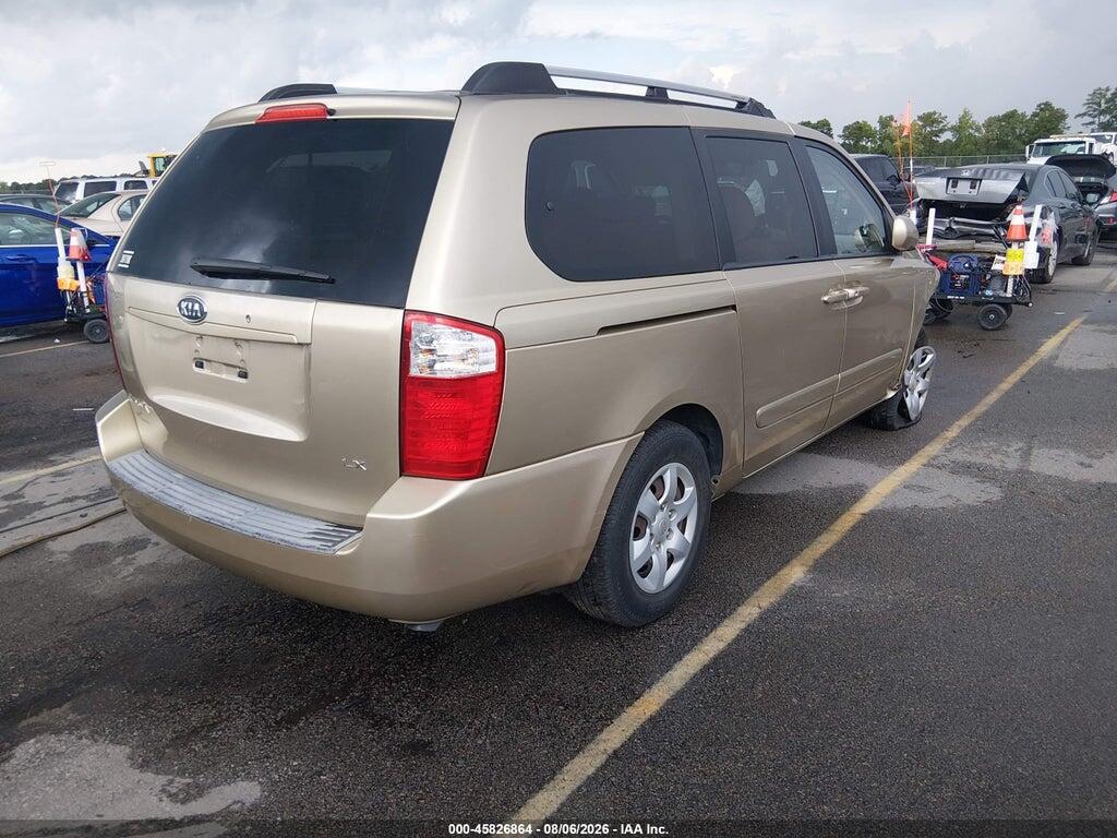 KNDMB233376104728 2007 KIA SEDONA photo no. 4