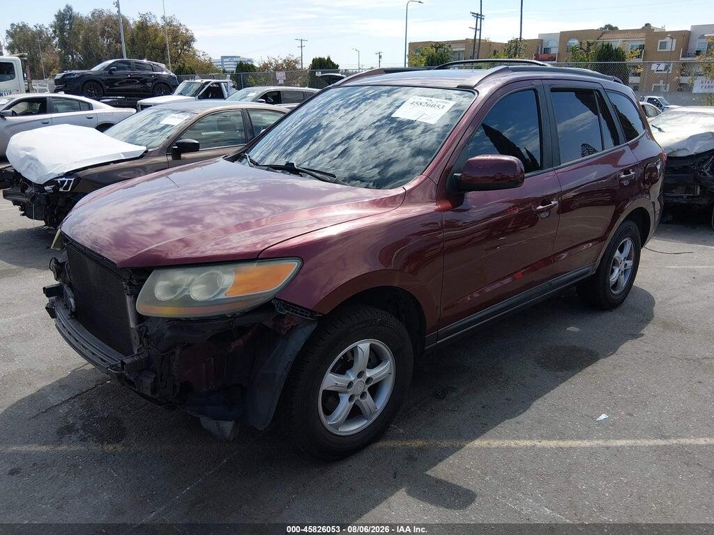 5NMSG13D87H049319 2007 HYUNDAI SANTA FE photo no. 2