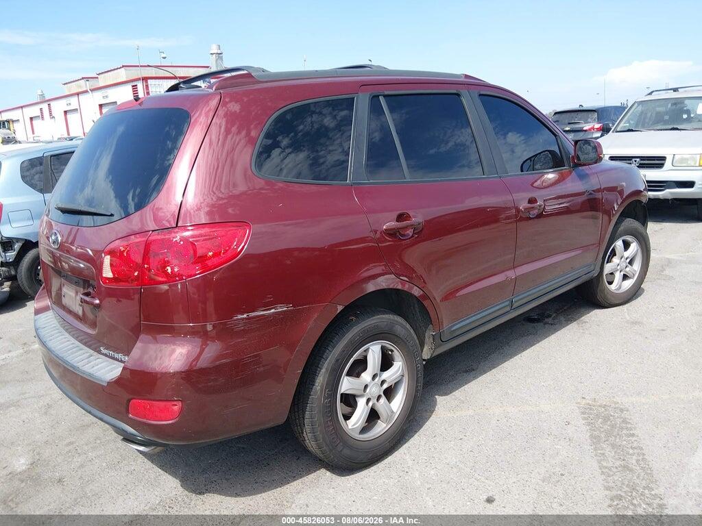 5NMSG13D87H049319 2007 HYUNDAI SANTA FE photo no. 4