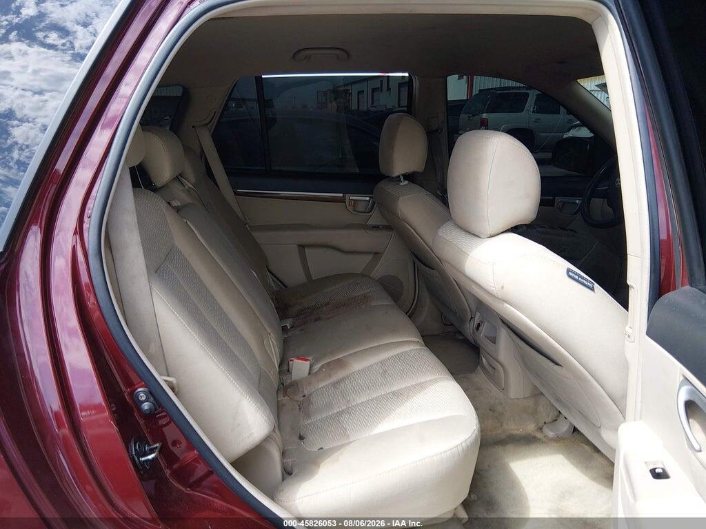 5NMSG13D87H049319 2007 HYUNDAI SANTA FE photo no. 8