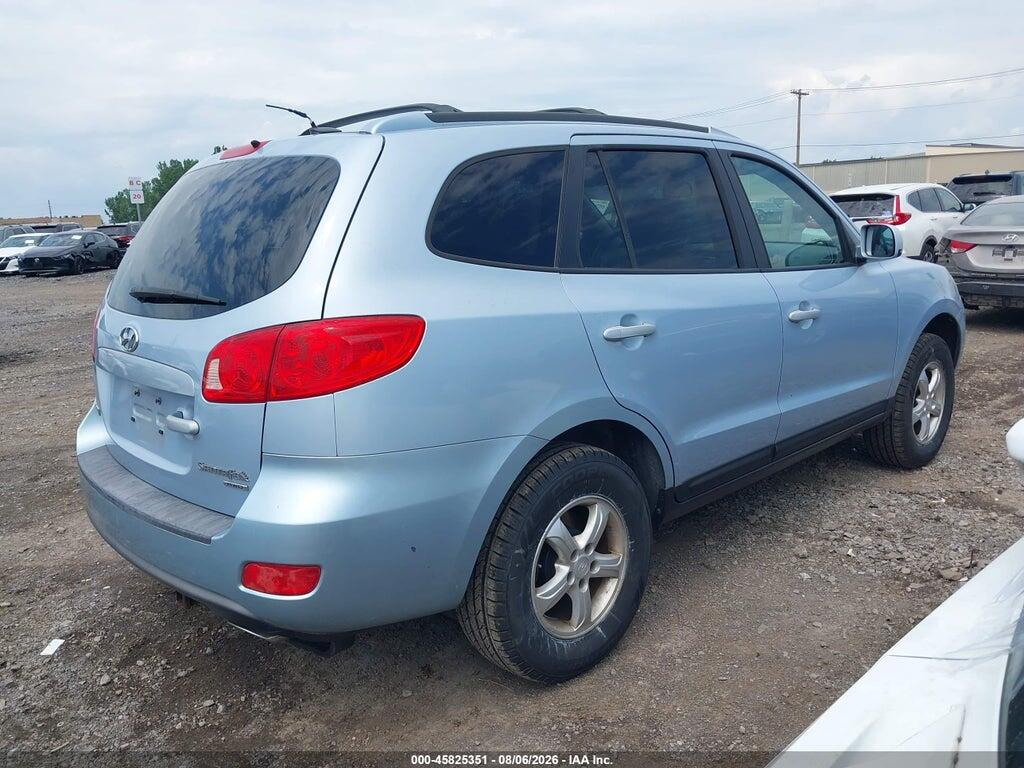 5NMSG73DX7H084138 2007 HYUNDAI SANTA FE photo no. 4