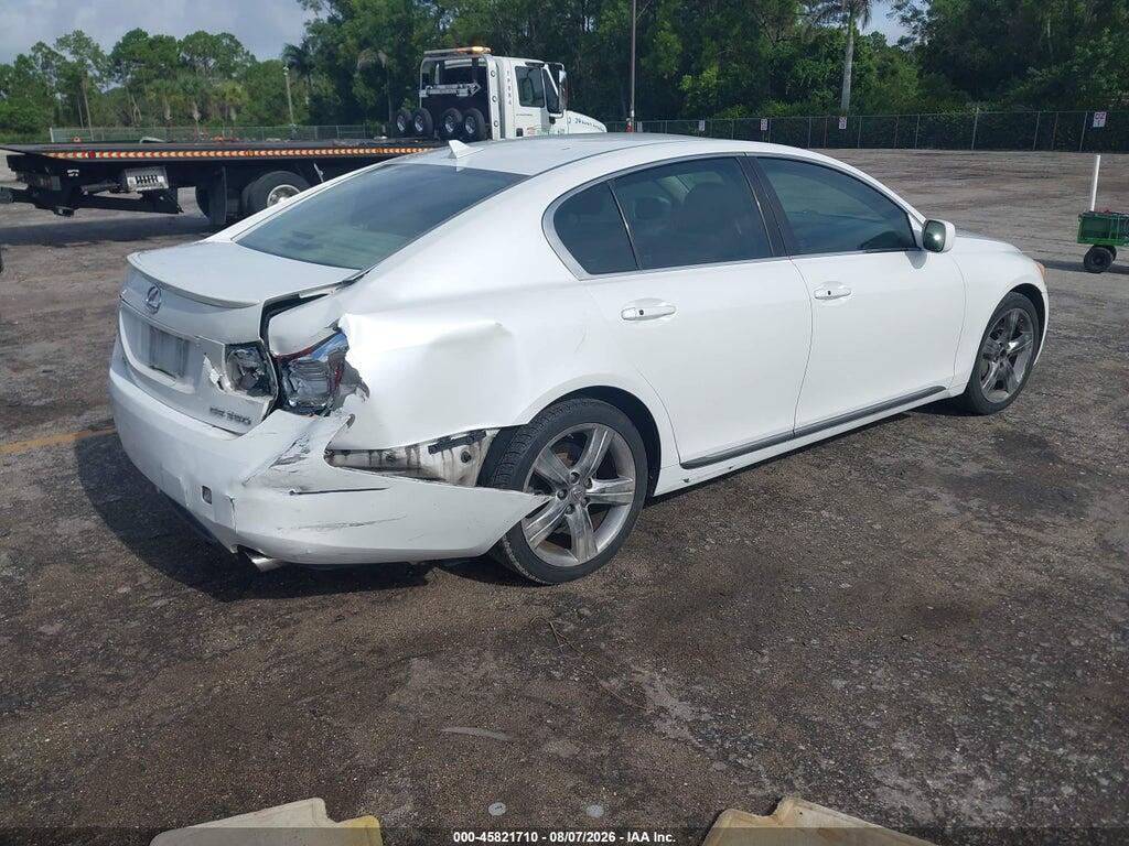 JTHBE96S370018038 2007 LEXUS GS 350 photo no. 4