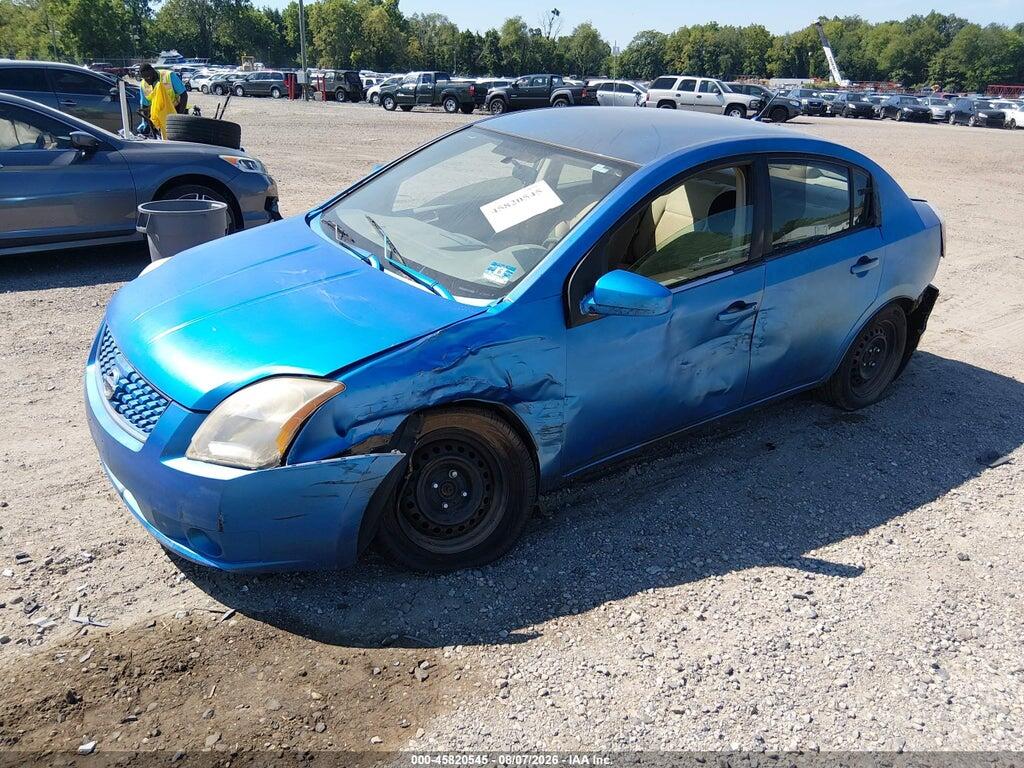 3N1AB61E87L610482 2007 NISSAN SENTRA photo no. 2