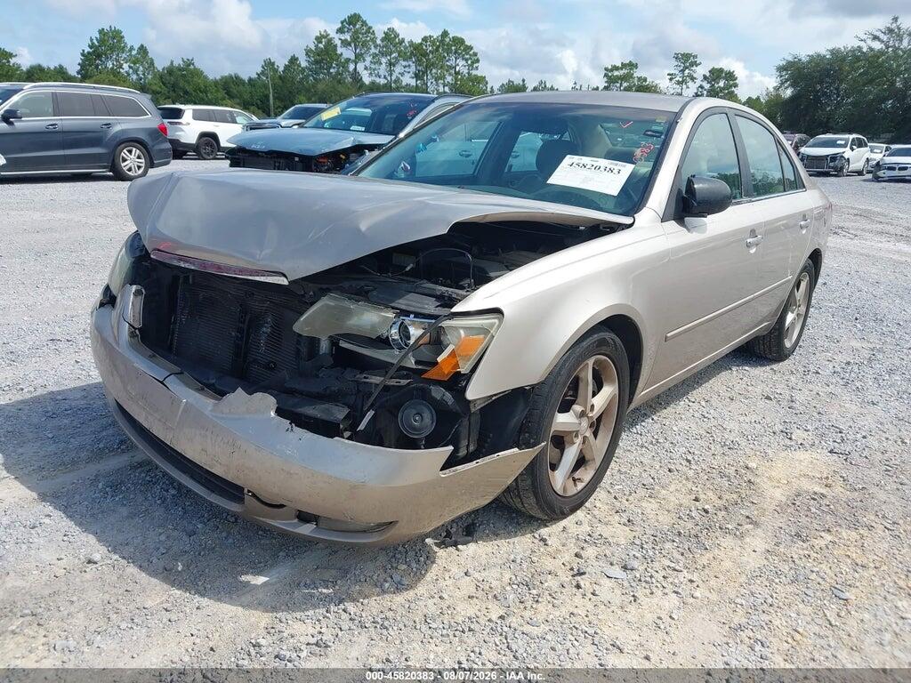 5NPEU46FX7H160722 2007 HYUNDAI SONATA photo no. 6