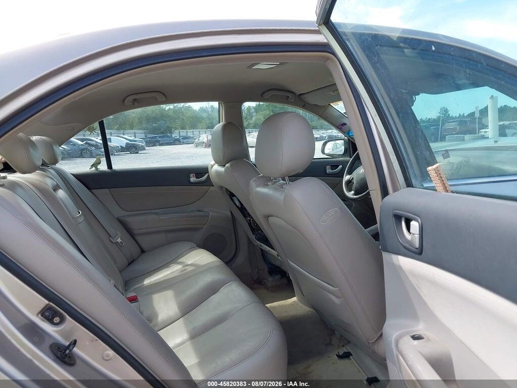 5NPEU46FX7H160722 2007 HYUNDAI SONATA photo no. 8