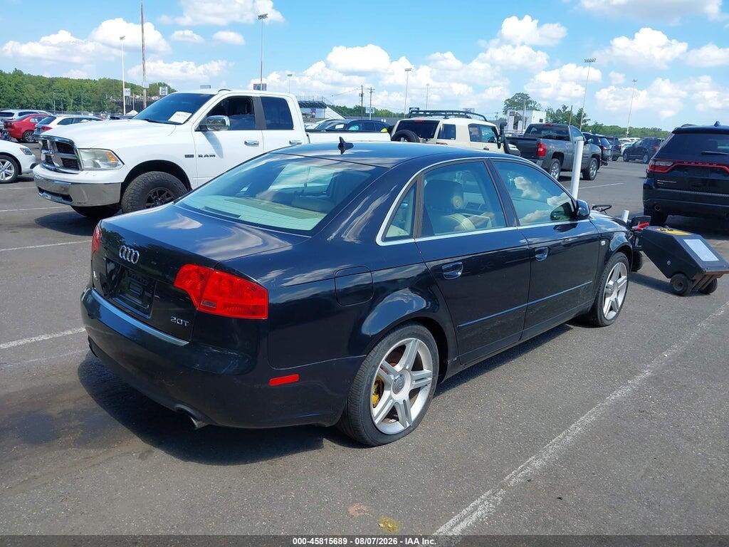 WAUAF78E07A226455 2007 AUDI A4 photo no. 4