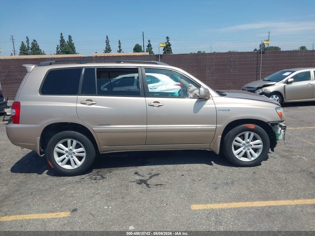 JTEDW21A970017243 2007 TOYOTA HIGHLANDER HYBRID photo no. 12