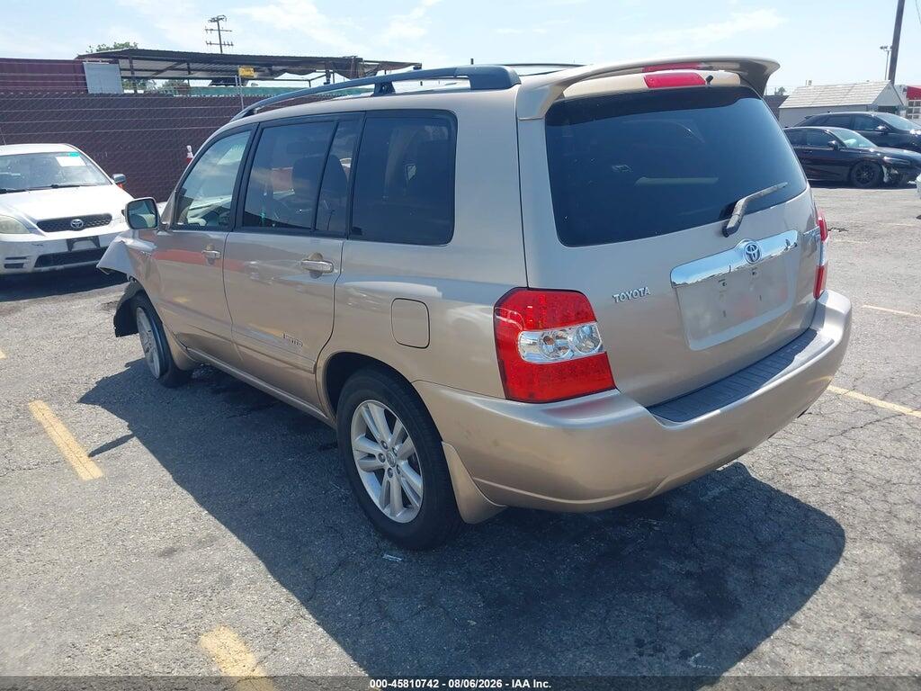 JTEDW21A970017243 2007 TOYOTA HIGHLANDER HYBRID photo no. 3