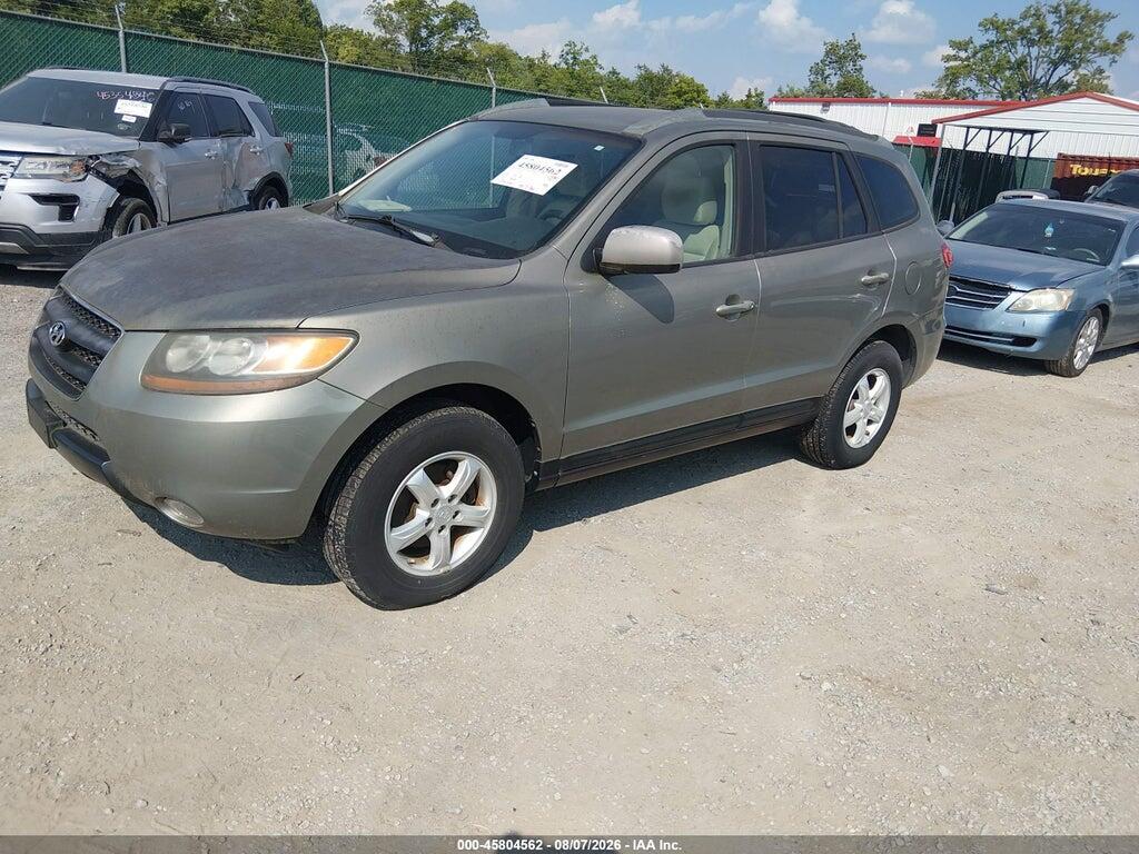 5NMSG73D97H076869 2007 HYUNDAI SANTA FE photo no. 2