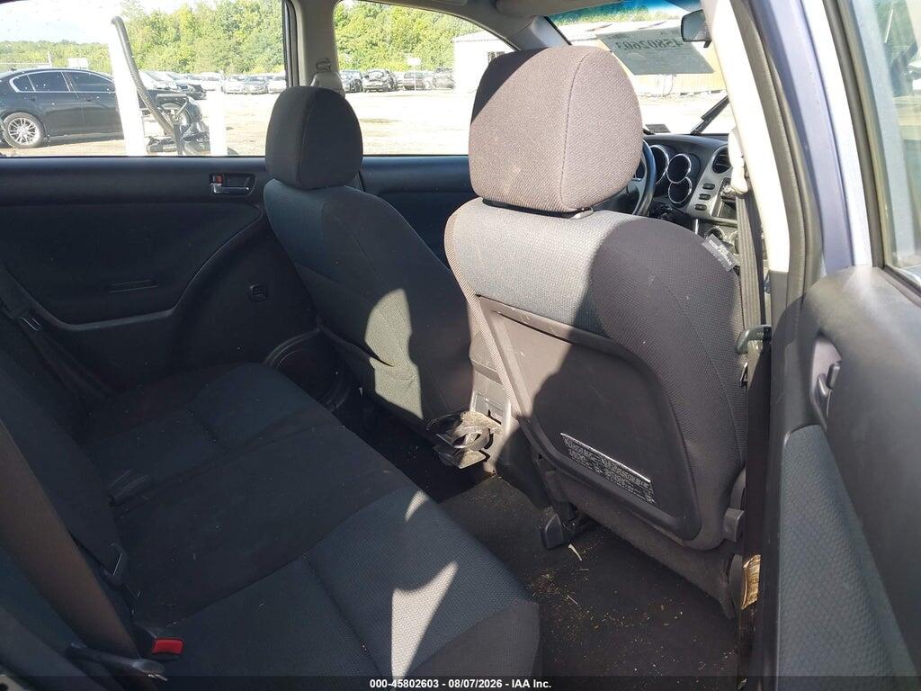 2T1KR30E67C652603 2007 TOYOTA MATRIX photo no. 8