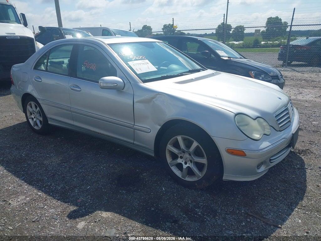 WDBRF92H37F878265 2007 MERCEDES-BENZ C 280 photo no. 1