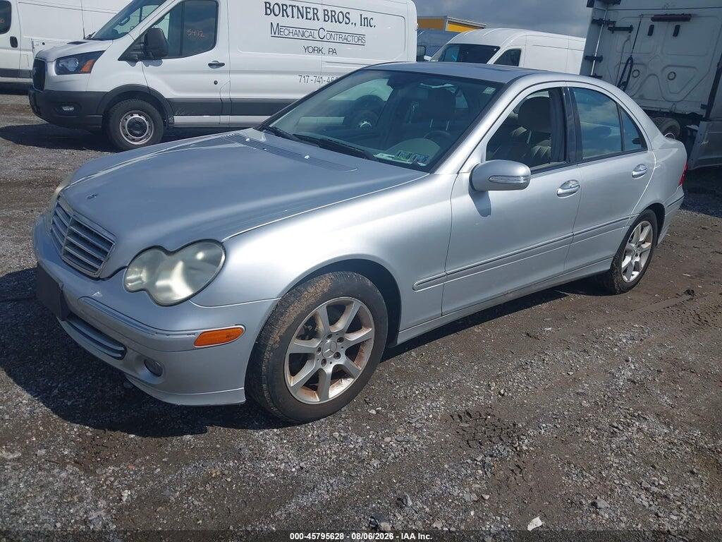 WDBRF92H37F878265 2007 MERCEDES-BENZ C 280 photo no. 2