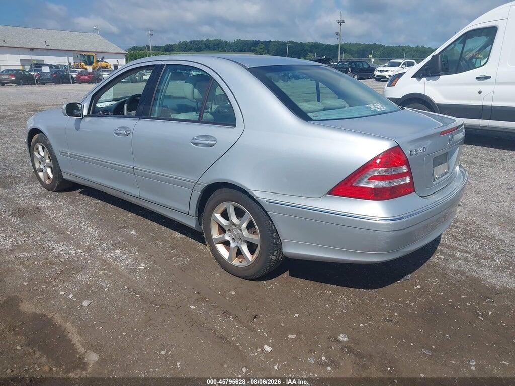 WDBRF92H37F878265 2007 MERCEDES-BENZ C 280 photo no. 3