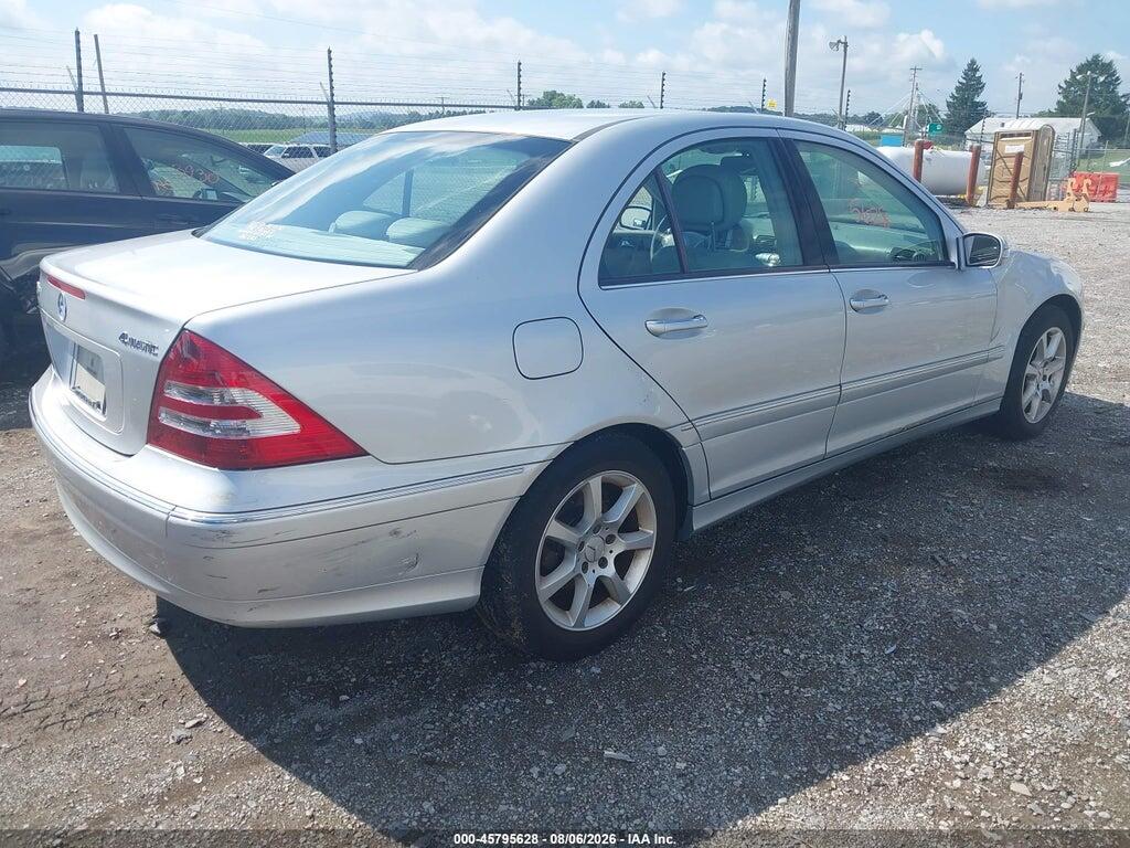 WDBRF92H37F878265 2007 MERCEDES-BENZ C 280 photo no. 4