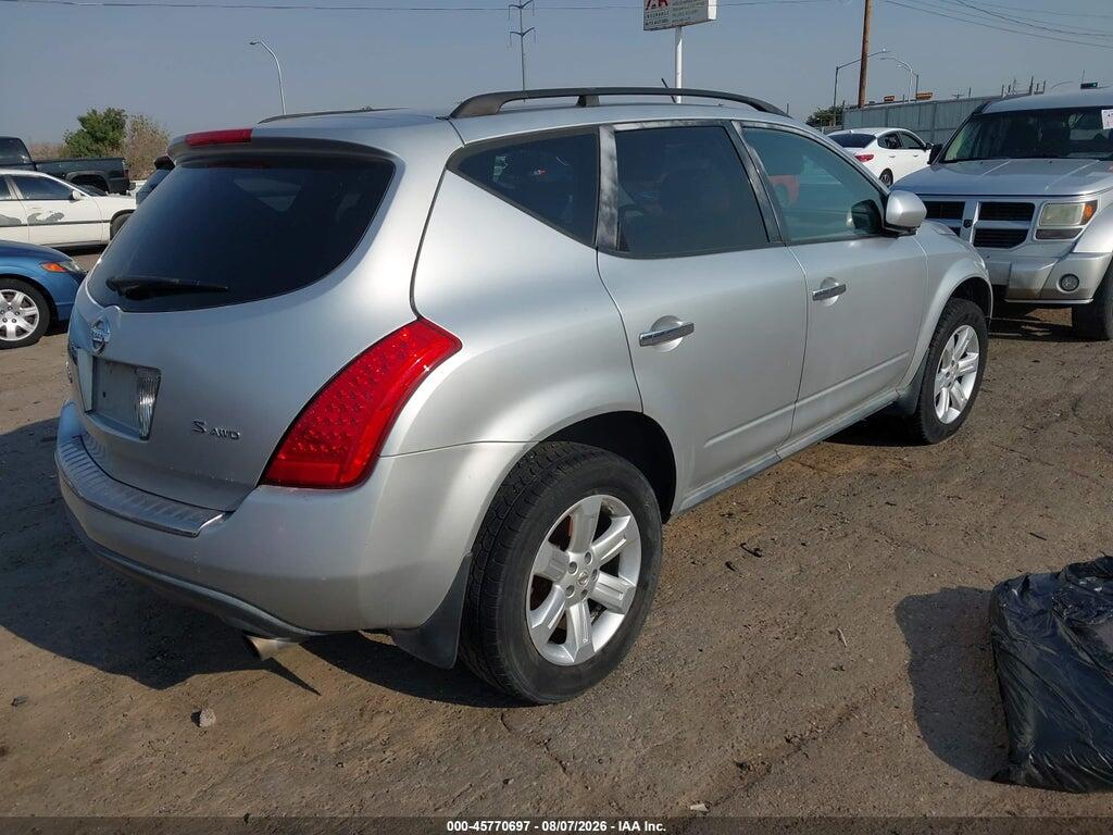 JN8AZ08W97W662495 2007 NISSAN MURANO photo no. 4