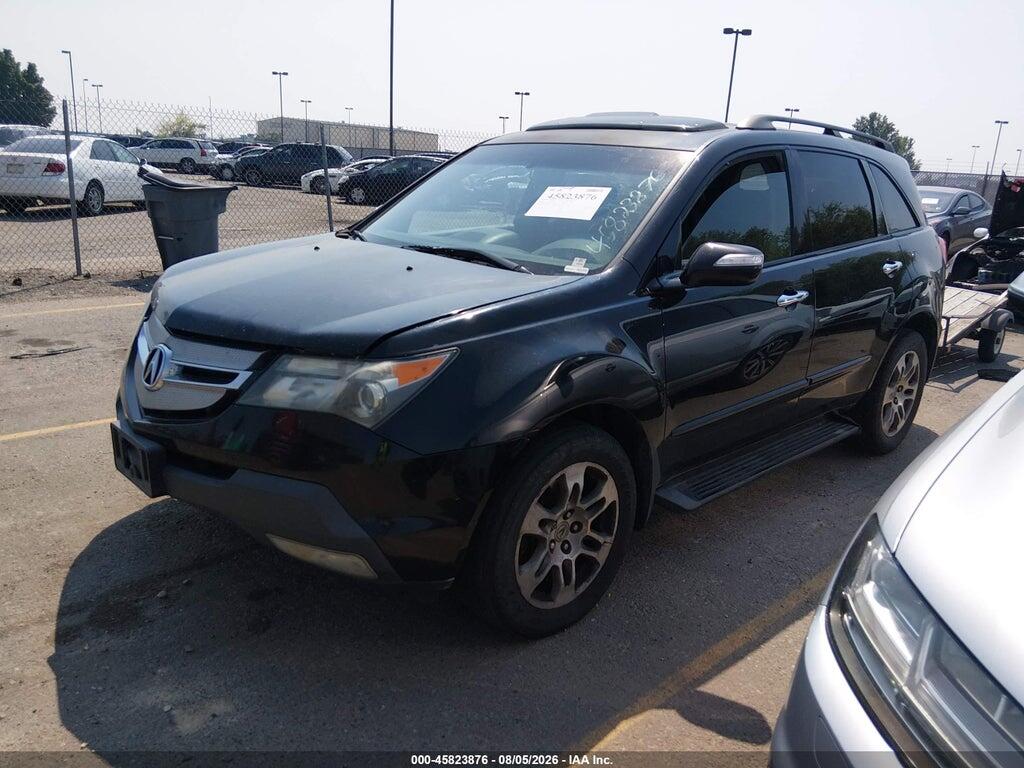 2HNYD28368H539368 2008 ACURA MDX photo no. 2