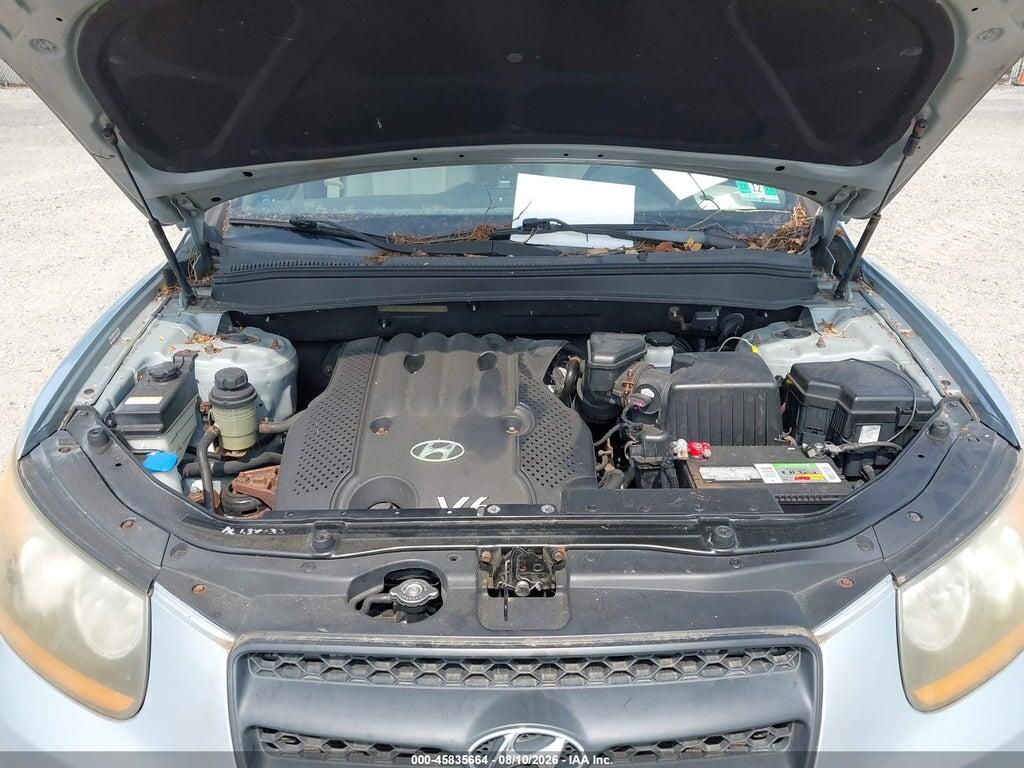 5NMSG13D28H172230 2008 HYUNDAI SANTA FE photo no. 10