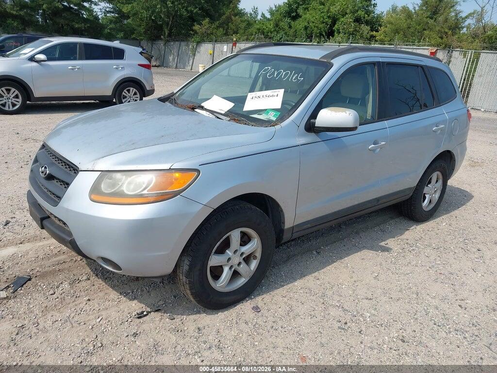 5NMSG13D28H172230 2008 HYUNDAI SANTA FE photo no. 2