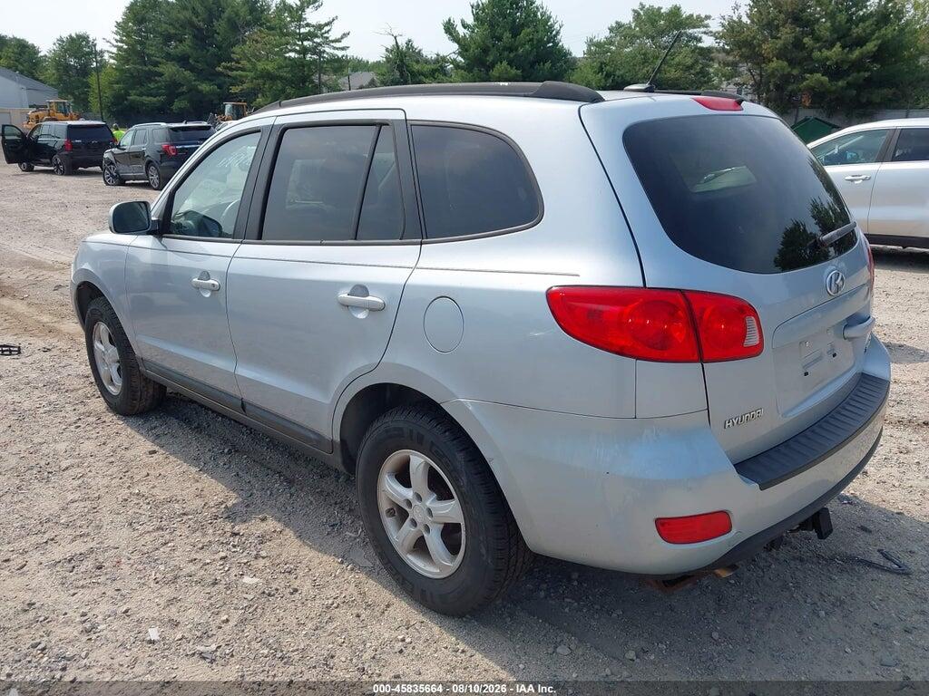 5NMSG13D28H172230 2008 HYUNDAI SANTA FE photo no. 3