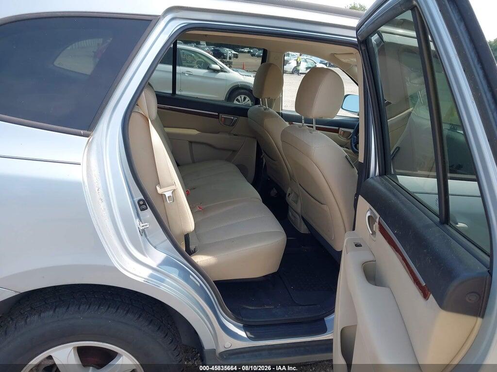 5NMSG13D28H172230 2008 HYUNDAI SANTA FE photo no. 8
