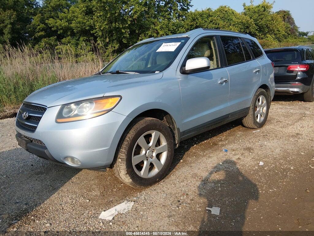 5NMSH73E18H222723 2008 HYUNDAI SANTA FE photo no. 2