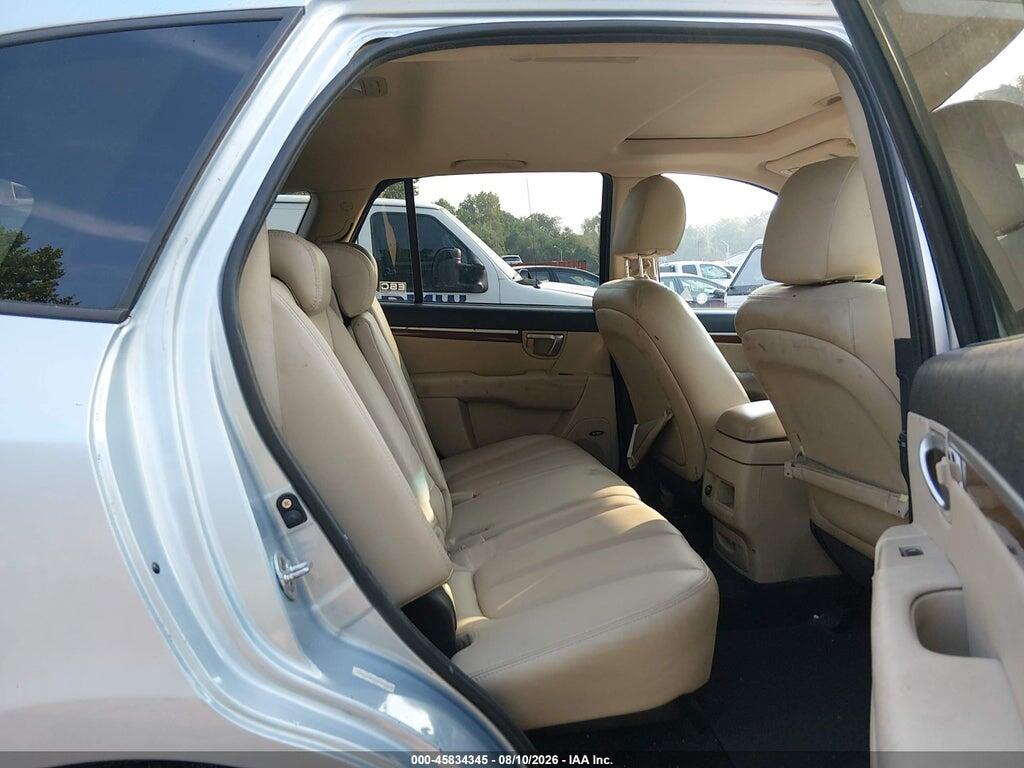 5NMSH73E18H222723 2008 HYUNDAI SANTA FE photo no. 8