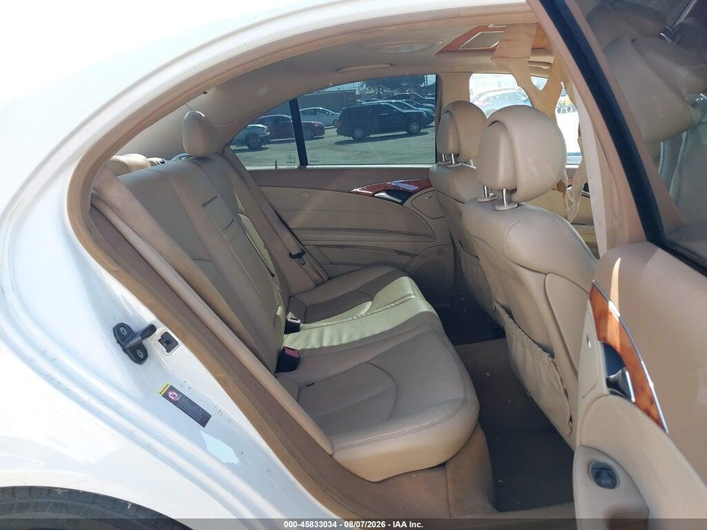 WDBUF56X58B296357 2008 MERCEDES-BENZ E 350 photo no. 8