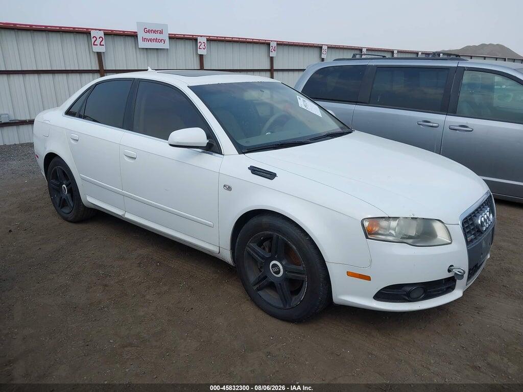 WAUAF78E38A009340 2008 AUDI A4 photo no. 1