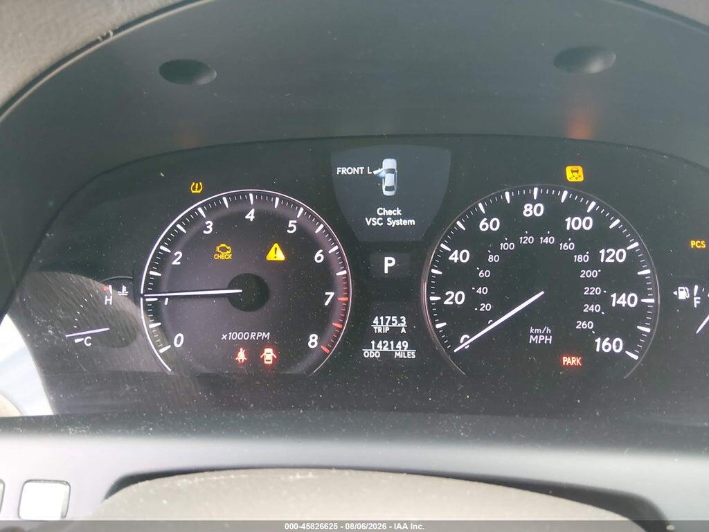 JTHGL46F785032210 2008 LEXUS LS 460 photo no. 6