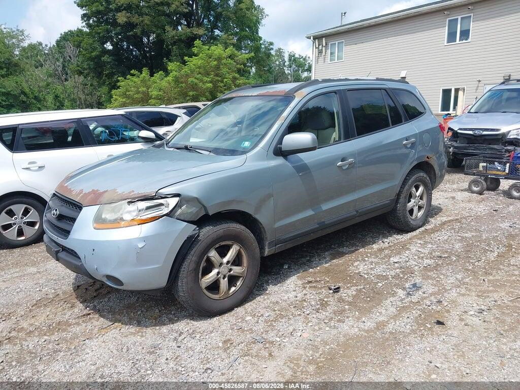 5NMSG73D58H206972 2008 HYUNDAI SANTA FE photo no. 2