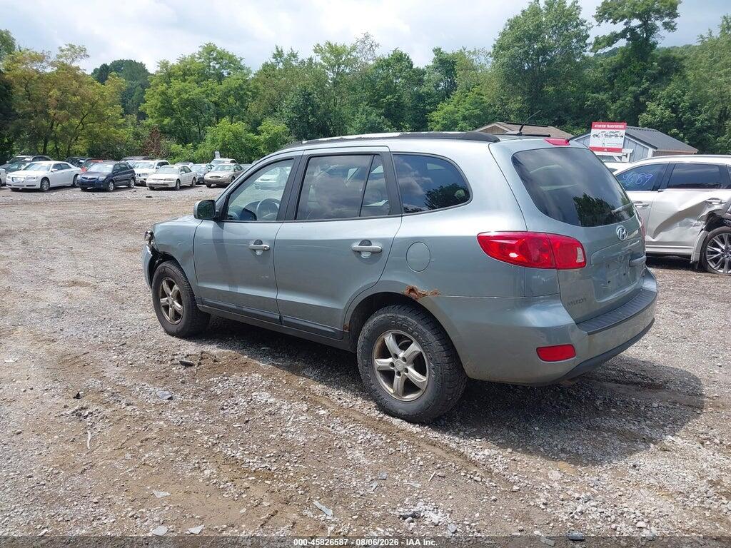 5NMSG73D58H206972 2008 HYUNDAI SANTA FE photo no. 3