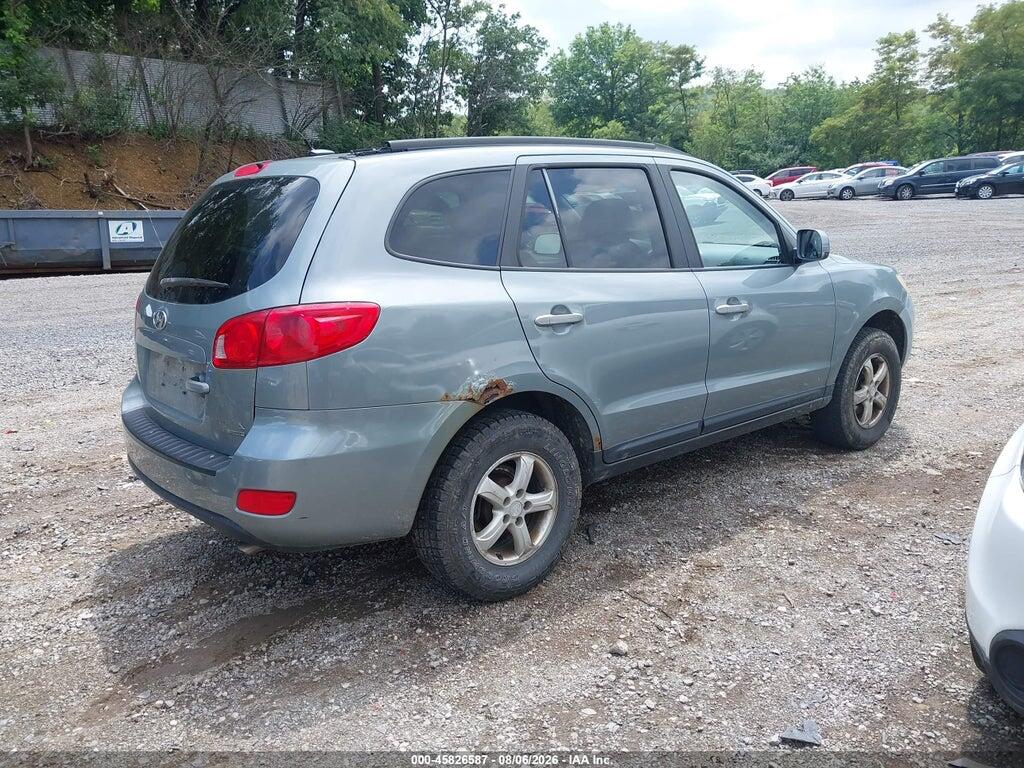5NMSG73D58H206972 2008 HYUNDAI SANTA FE photo no. 4