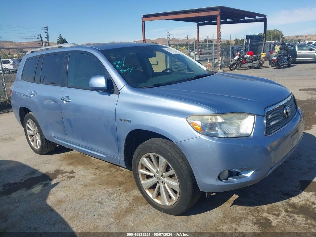 JTEEW44A482009228 2008 TOYOTA HIGHLANDER HYBRID photo no. 1