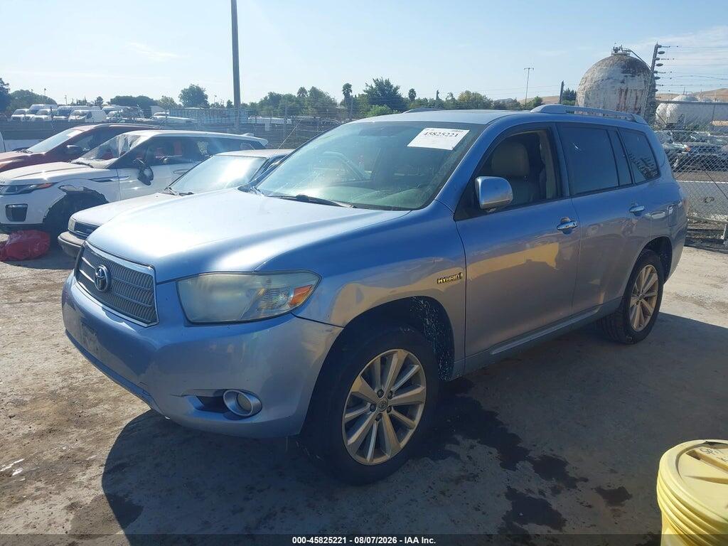 JTEEW44A482009228 2008 TOYOTA HIGHLANDER HYBRID photo no. 2
