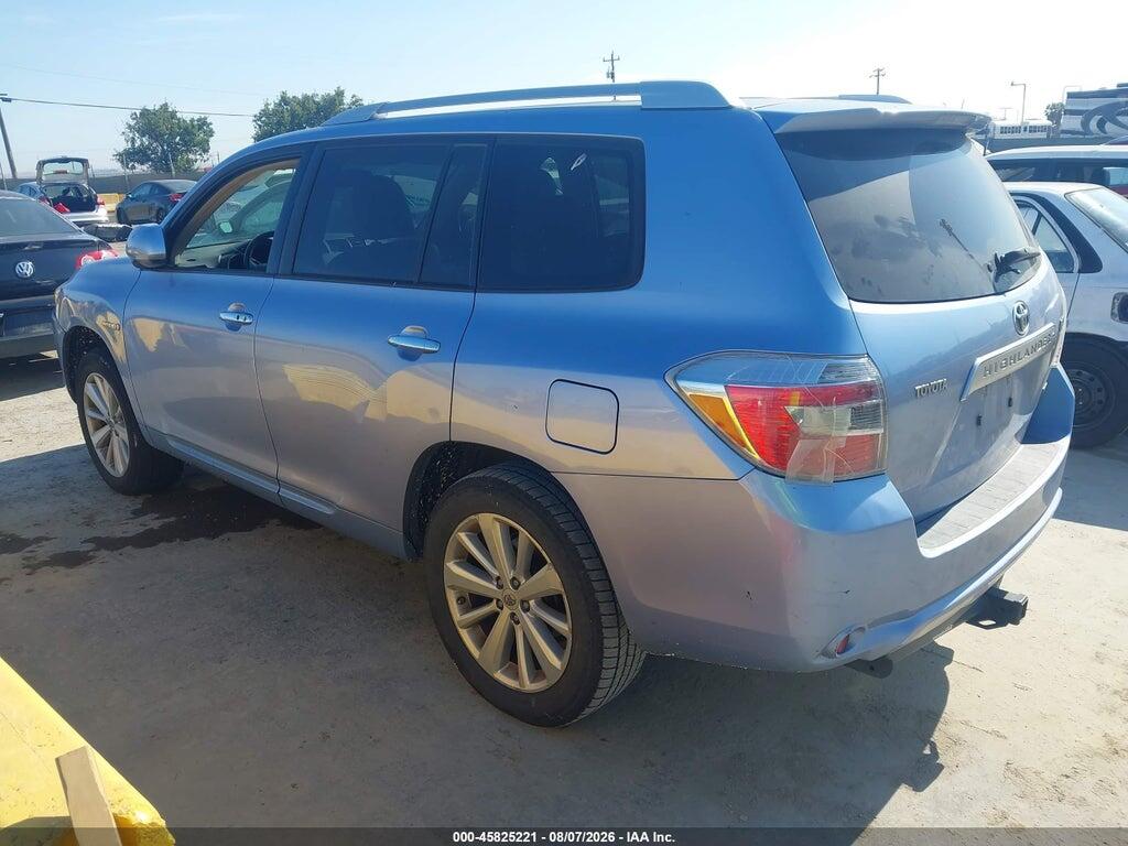 JTEEW44A482009228 2008 TOYOTA HIGHLANDER HYBRID photo no. 3
