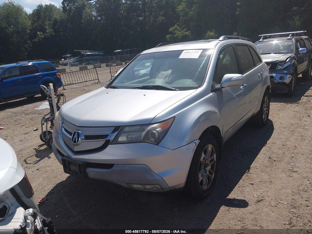 2HNYD28448H554265 2008 ACURA MDX photo no. 2