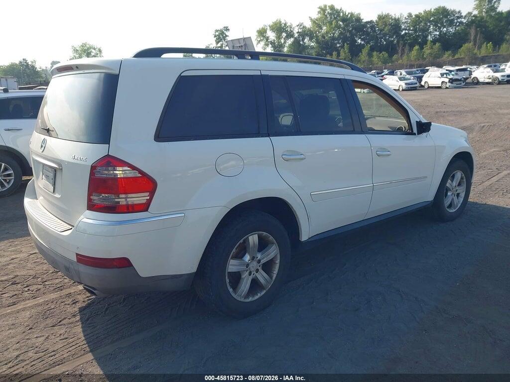 4JGBF71E08A336503 2008 MERCEDES-BENZ GL 450 photo no. 4