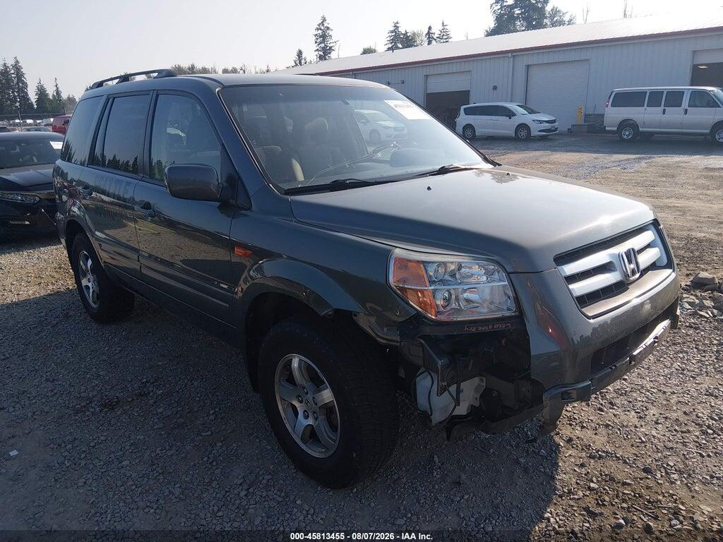 5FNYF184X8B009560 2008 HONDA PILOT photo no. 1