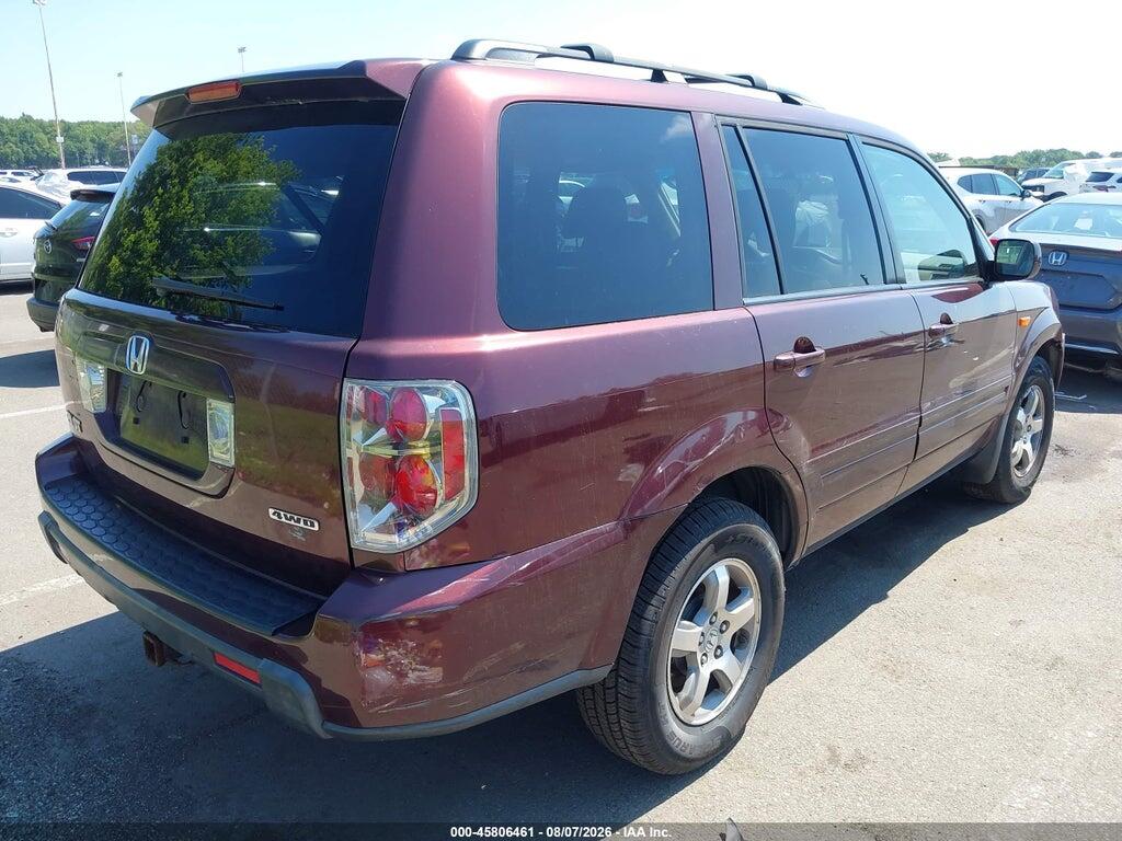 5FNYF18508B005350 2008 HONDA PILOT photo no. 4