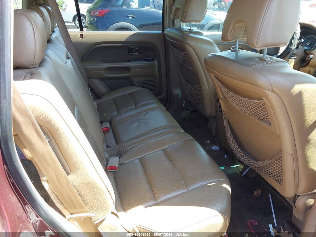 5FNYF18508B005350 2008 HONDA PILOT photo no. 8