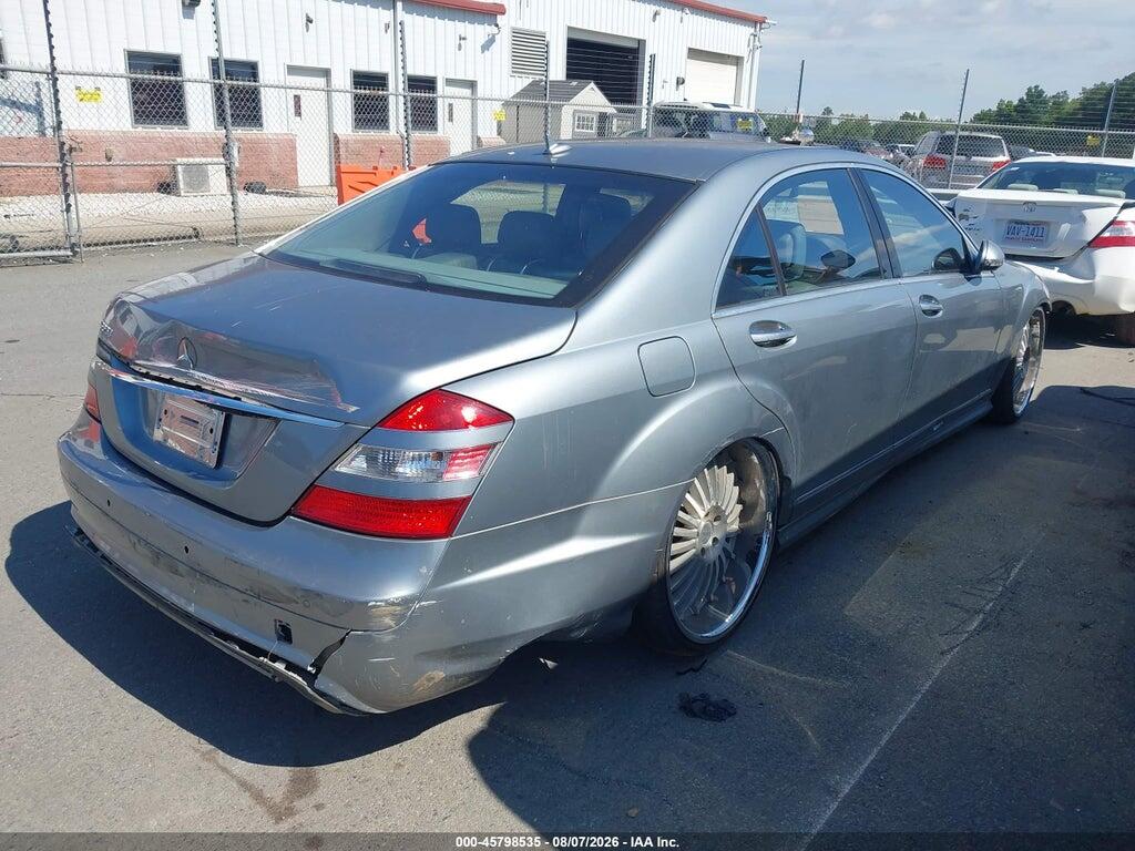 WDDNG71X68A189092 2008 MERCEDES-BENZ S 550 photo no. 4