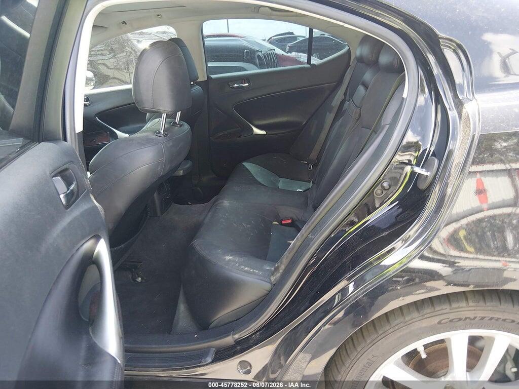 JTHBK262782068849 2008 LEXUS IS 250 photo no. 8
