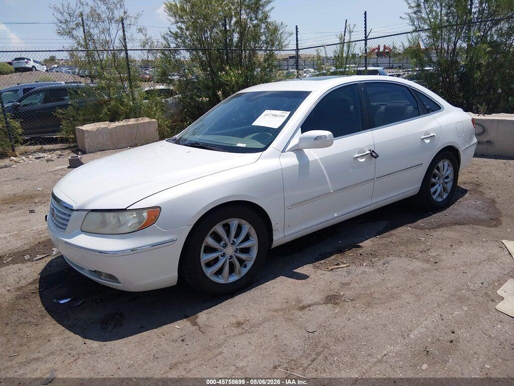 KMHFC46F58A265082 2008 HYUNDAI AZERA photo no. 2
